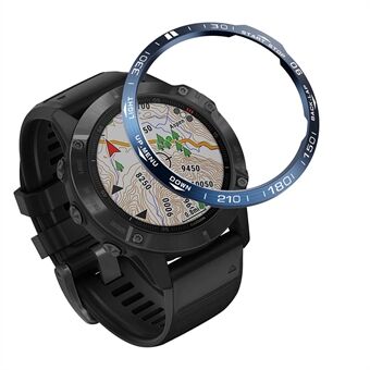 Rostfritt Steel ersättningsklocka (typ B) för Garmin Fenix 6/6 Pro/ 6 Safir