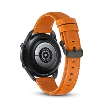 Äkta läder Smart Watch-rem för Samsung Galaxy Watch3 45mm