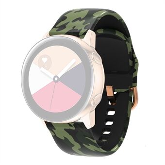 Universal 22 mm mönstrad silikon klockarmband för Huawei Watch 3/3 Pro / Samsung Amazfit Watch Etc