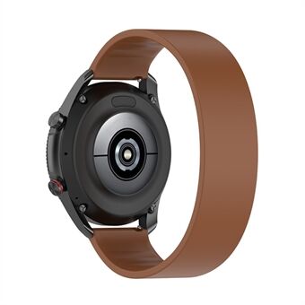 Enfärgad silikon klockarmband ersättningsarmband 22 mm (bandlängd 129 mm) för Samsung Huawei Honor Garmin