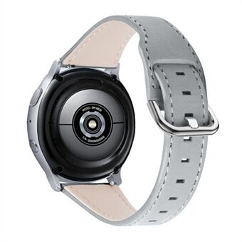 För Xiaomi Mi klockfärg / Haylou Solar LS05 klockband av kohudsläder Fashionabla ersättningsdel för handledsrem (22 mm)