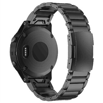 För Garmin Descent G1 / Fenix 7 / 6 Pro / 5 Plus Titanium Steel 3 Beads Smart Watch Band 22 mm Universal Quick Release Ersättningsrem