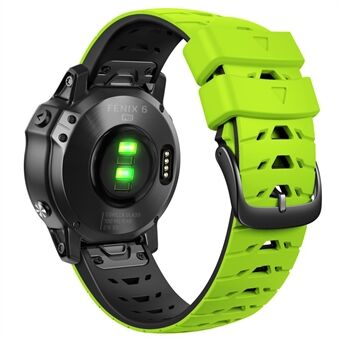 Silikonarmband för Huami Amazfit Falcon / Garmin Forerunner 965 / 955 , Trapetshål Quick Release klockarmband