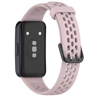 För Huawei Band 8 Watch Band Mjukt silikonband som andas