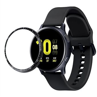 Anti Scratch Metal Smartwatch Dial Bezel Rings Tillbehör för Samsung Galaxy Watch Active2 44mm