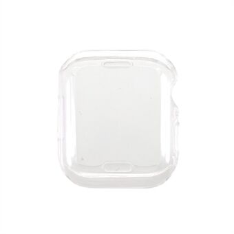 Anti-vattenstämplar Mjuk TPU HD Clear Ultra-Tunn Overall Skyddsfodral för Apple Watch Series 7 45mm