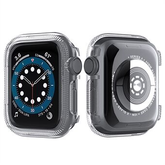 Smart Watch Clear Case Stötsäker PC-skyddsram för Apple Watch Series 6/5/4 / SE 44mm