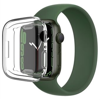 IMAK UX-3 Series HD Clear Soft TPU Shockproof Edge Case Protector för Apple Watch Series 7 45mm