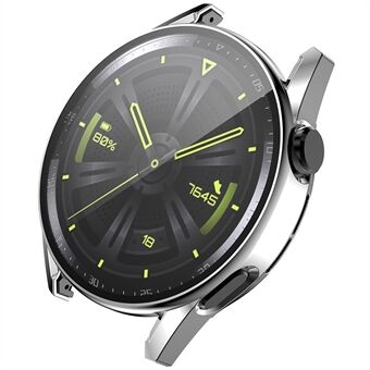 ENKAY för Huawei Watch GT 3 46 mm Anti- Scratch 9H Skärmskydd i härdat glas Elektroplering Hårt PC Watch Fodral