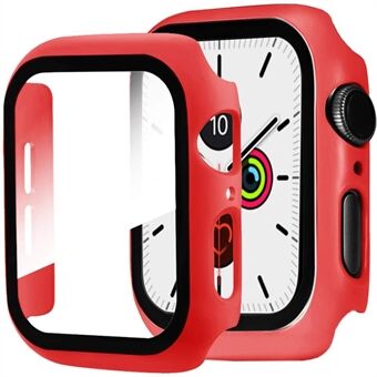 2-i-1 ram PC + härdat glas Protector klockfodral för Apple Watch Series 3/2/1 42mm