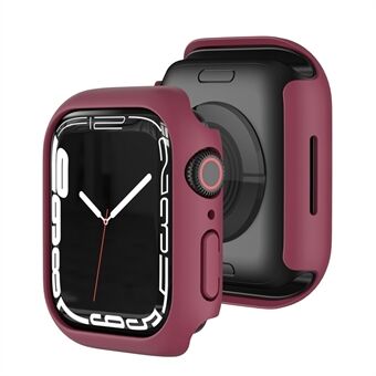 Hård PC-skyddande klockfodral Edge Frame Cover för Apple Watch Series 7 45mm