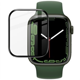 IMAK Heltäckande Scratch Ultra Clear PMMA Glas Skärmskyddsfilm för Apple Watch Series 7 45mm