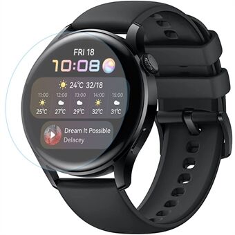 Bubbelfri Flexibel TPU Anti-explosion HD Clear Screen Protector för Huawei Watch GT 3 46mm / 43mm