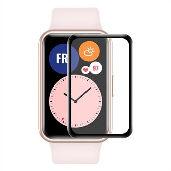 ENKAY för Huawei Watch Fit Screen Protector 3D Curved Soft PC Edge + PMMA Flexibel, heltäckande klar film