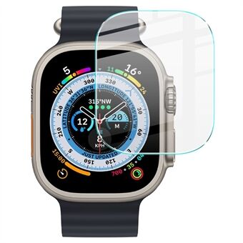 IMAK H Series för Apple Watch Ultra 49 mm Anti- Scratch Watch Screen Protector HD Klart härdat glasfilm