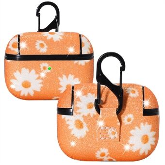 Daisy Pattern Printing Skin PC Protective Earphone Case for Apple AirPods Pro