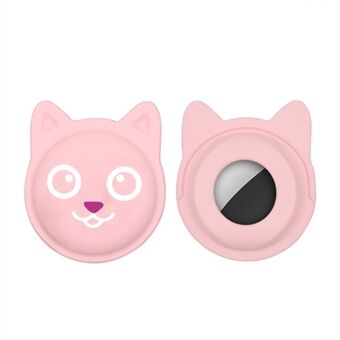 Cat Style Pet Tracker Anti-förlust Cover TPU Skyddsfodral för Apple AirTag