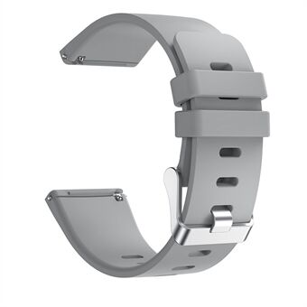 Justerbart armband i silikonklocka, längd: 102 + 95 mm för Fitbit Versa