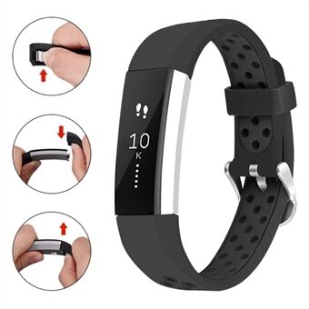 Dots Flexibelt silikonurband för Fitbit Alta HR