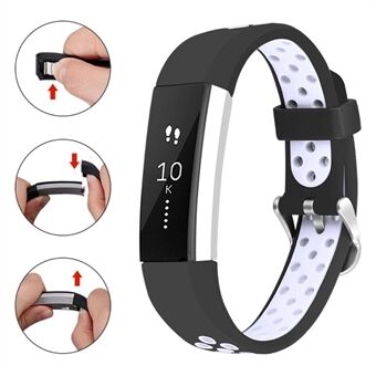 Prickar Flexibelt silikonurbandbyte för Fitbit Alta HR