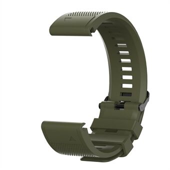 Ersättningsarmband för armbandsur i mjuk silikon för Garmin Fenix ​​6X/6X Pro/Fenix ​​5X/Fenix ​​5X Plus 26MM