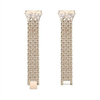 Rhinestone Dekor Aluminiumlegering Smart Watch Band [18mm] för Huawei TalkBand B5