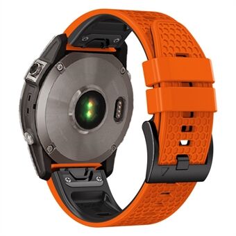 Dot Texture silikonband för Garmin Tactix 7 Pro / Fenix ​​​​7X / 6X Pro / 5X Plus , 26 mm klockarm i två färger