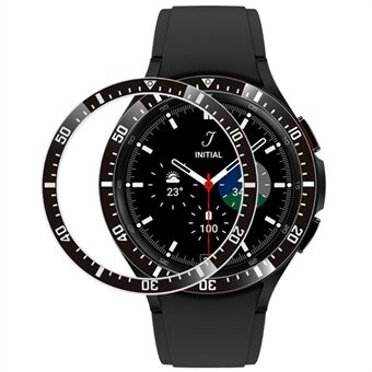 För Samsung Galaxy Watch4 Classic 46 mm Ring Anti- Scratch bezel loop självhäftande skydd (typ A)