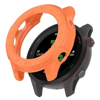 För Garmin Forerunner 955 Halvskyddande Flexibel TPU-fodral Mjuk ram Stöttåligt skydd