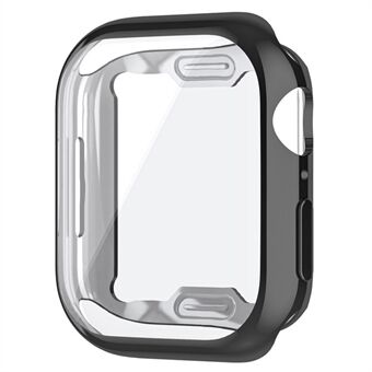 För Apple Watch Series 8 41 mm skyddsfodral med full täckning Galvaniseringsram Anti Scratch klockskydd