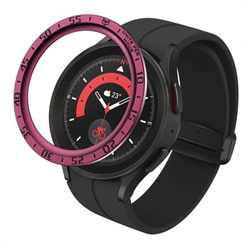 För Samsung Galaxy Watch 5 Pro 45 mm klockfodral i metall Quick Release Sports Watch Fodral Skydd med urtavla