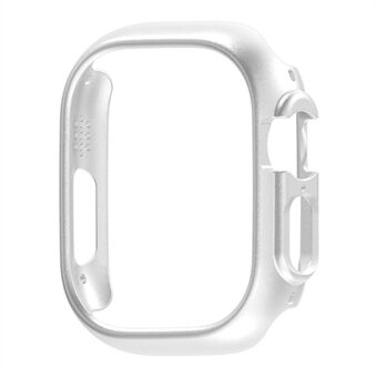 För Apple Watch Ultra 49 mm hård PC ramskydd Galvanisering, ihåligt Scratch fodral