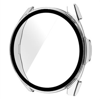 För Xiaomi Watch S2 46mm hård PC-klockfodral Skärmskydd i härdat glas Helt skyddsskydd