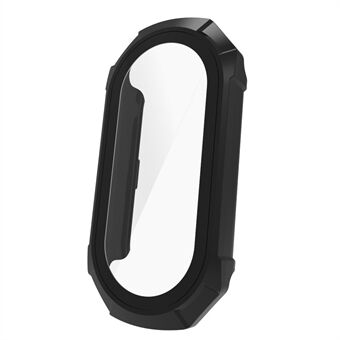 För Xiaomi Smart Band 8 Hard PC Watch Case Skyddsram med integrerad HD-glasfilm