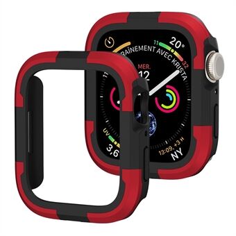 För Apple Watch Series 6 / 5 / 4 / SE / SE (2022) 44 mm TPU+PC Skyddsfodral Klockramsskydd