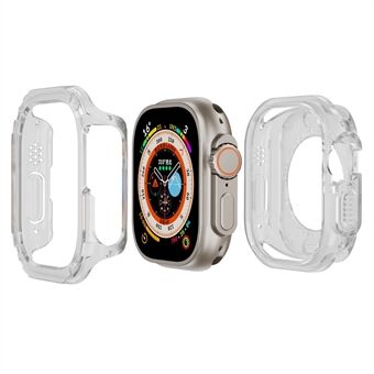 PC+TPU klockfodral för Apple Watch Series 8 7 45mm / Series 6 5 4 SE (2022) SE 44mm Scratch ramskydd