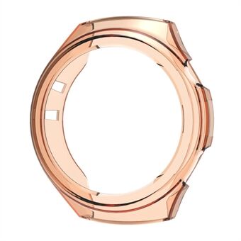 För Huawei Watch 4 Pro Stötsäker TPU klockfodral ihålig skyddsram