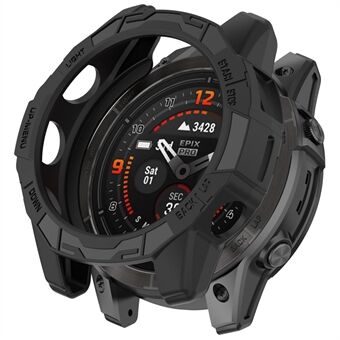 TPU klockfodral för Garmin epix Pro (Gen 2) 47 mm / Fenix ​​​​7 Pro / Fenix ​​​​7 , ihåligt skydd mot Scratch