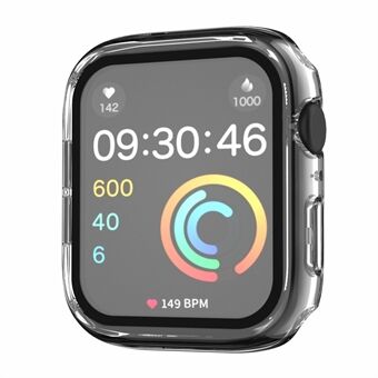 Klockfodral för Apple Watch Series 4 / 5 / 6 / SE / SE (2022) 44 mm, IP68 vattentätt hårt PC-skydd med härdat glasfilm