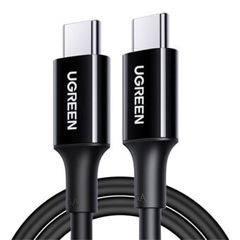 UGREEN 80372 2m 100W 5A Typ-C till Type-C-kabel PD snabbladdningsdatakabel för MacBook / iPad Pro