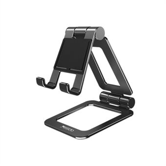 YESIDO C98 Aluminiumlegering Anit-Skid Mini Desktop Mount Mobiltelefon Surfplatta Universal Hållare Fäste