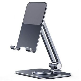 YOOBAO L05 Universal Aluminiumlegering Roterbar Mobiltelefon Tabletthållare Stand - Mörkgrå