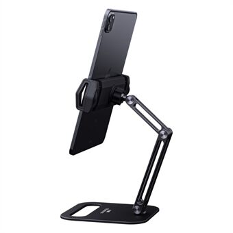 YOOBAO P47 Universal Vridbar Mobiltelefon Tabletthållare Aluminiumlegering Desktop Bracket Stand