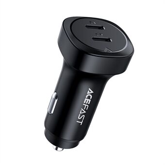 ACEFAST B2 72W Dubbelportars USB-C Zinklegering Billaddare Adapter