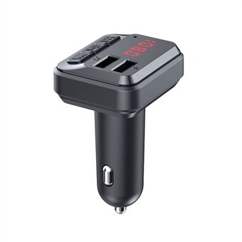 C6 MP3 Player Bluetooth V5.0 Handsfree Call 5V 3.1A Dual USB Car Charger Adapter