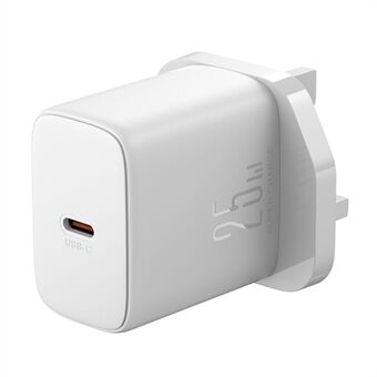 JOYROOM TCF11 PD 25W USB-C Snabbladdare UK Plugg Mobiltelefon Reseväggladdare för telefonplatta