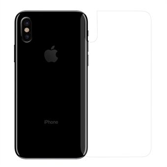 0.3mm Arc Edge Härdat Glas baksida Film för iPhone Xs / X (Ten) 