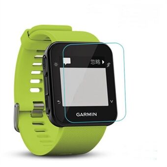 2st / förpackning 9H skärmskyddshärdad film för Garmin Forerunner 35