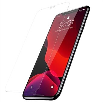 BASEUS [2 stycken/set] 0,3 mm härdat glas skärmskydd för Apple iPhone 11 Pro Max 6,5 tum (2019) / XS Max [med installationsverktyg]