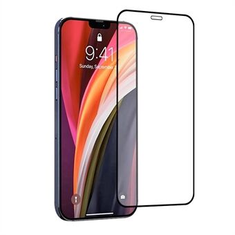 RURIHAI 2.5D Solid Defense Härdat Glas Skärmskydd för iPhone 12 Pro Max 6.7 tum.